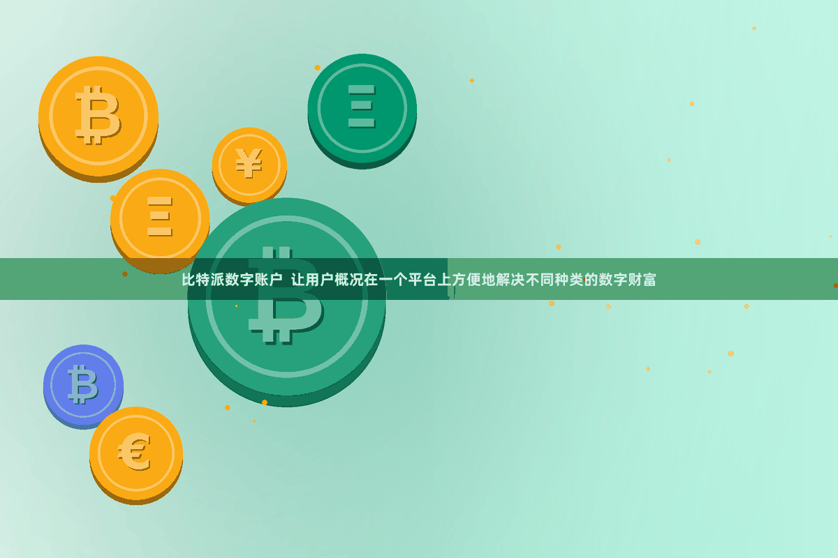 比特派数字账户  让用户概况在一个平台上方便地解决不同种类的数字财富